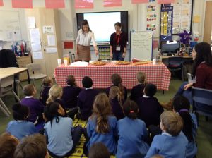 Mini assistants visit Dolphin Primary School, Bristol. 2016